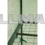 Садовая мини теплица на балкон 3 полки Grindi 70 x 50 x 125 см зеленая